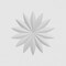 Ekena Millwork Standard Sedgwick Flower Rosette With Square Edge, 8"W x 8"H x 1/2"P ROSP080X080X050SDG09 - alternate 4